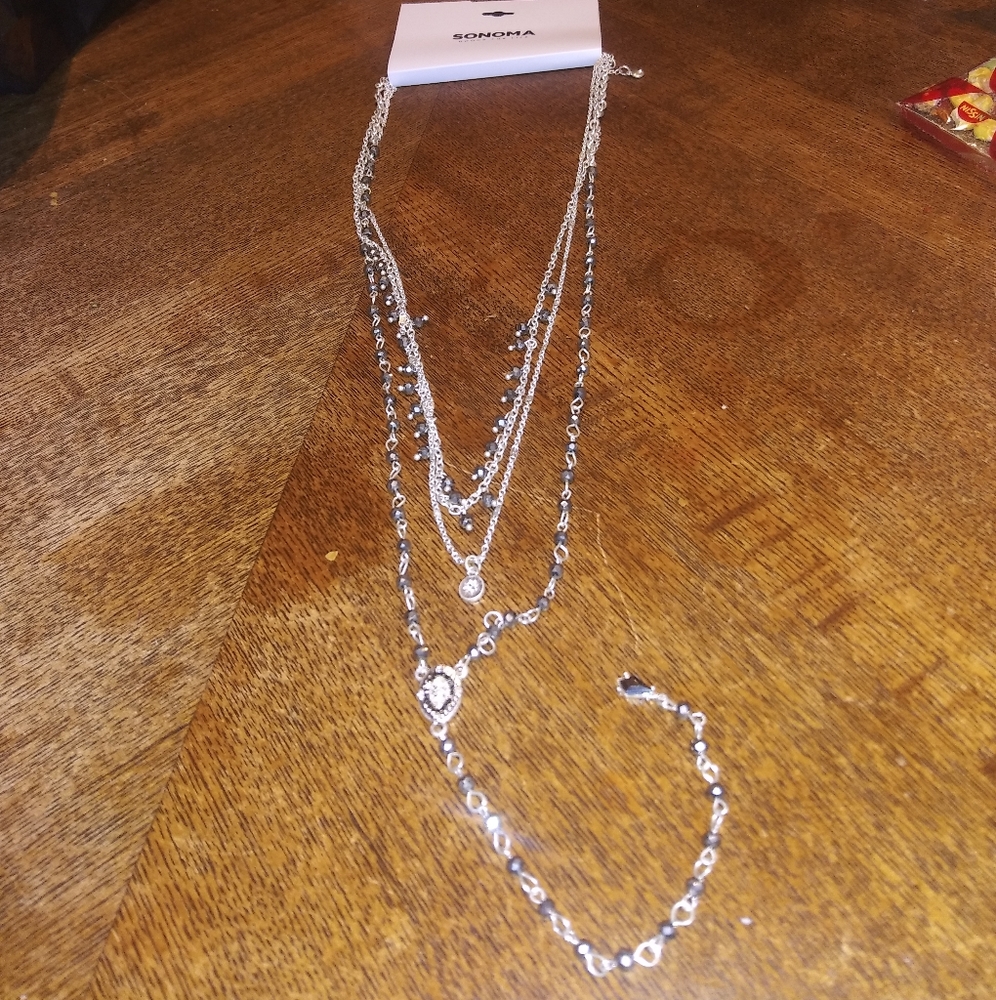 Layered necklace